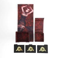 Signer x Family Dicewinder Deck Box with Magnetic Dice Tray (PU Vegan Leather) - ManaMoon Deck Boxes - Deck Boxes card
