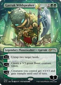 Garruk Wildspeaker (Borderless) - Secret Lair Drop Series - Magic: The Gathering card