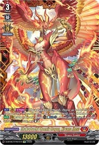Chakrabarthi Phoenix Dragon, Nirvana Jheva (FFR) - D-BT06: Blazing Dragon Reborn - Cardfight Vanguard card
