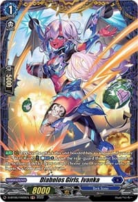 Diabolos Girls, Ivanka (FR) - D-BT06: Blazing Dragon Reborn - Cardfight Vanguard card