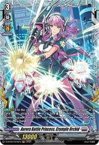 Aurora Battle Princess, Crumple Orchid (FR) - D-BT06: Blazing Dragon Reborn - Cardfight Vanguard card