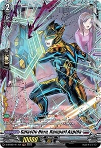 Galactic Hero, Rampart Aspida (FR) - D-BT06: Blazing Dragon Reborn - Cardfight Vanguard card