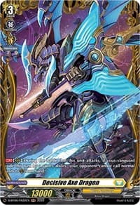 Decisive Axe Dragon (FR) - D-BT06: Blazing Dragon Reborn - Cardfight Vanguard card