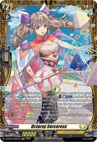 Octaray Sorceress (FR) - D-BT06: Blazing Dragon Reborn - Cardfight Vanguard card