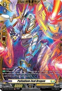 Palladium Zeal Dragon (FR) - D-BT06: Blazing Dragon Reborn - Cardfight Vanguard card
