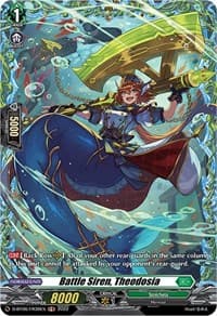 Battle Siren, Theodosia (FR) - D-BT06: Blazing Dragon Reborn - Cardfight Vanguard card