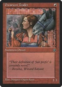 Dwarven Trader - Homelands - Magic: The Gathering card