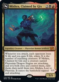 Mishra, Claimed by Gix - The Brothers' War - Magic: The Gathering card
