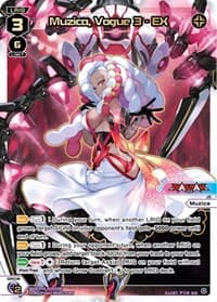Muzica, Vogue 3 - EX (SCR) - Curiosity Diva - WIXOSS card