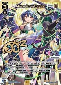Mikomiko Threee (DiR) - Curiosity Diva - WIXOSS card