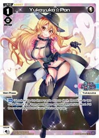 Yukayuka Pon (Parallel Foil) - Curiosity Diva - WIXOSS card