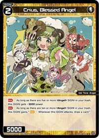Crius, Blessed Angel - Curiosity Diva - WIXOSS card