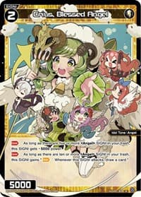 Crius, Blessed Angel (Parallel Foil) - Curiosity Diva - WIXOSS card