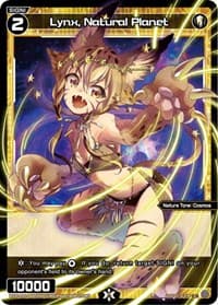 Lynx, Natural Planet (Parallel Foil) - Curiosity Diva - WIXOSS card