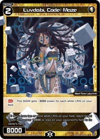 Luvdabi, Code: Maze - Curiosity Diva - WIXOSS card