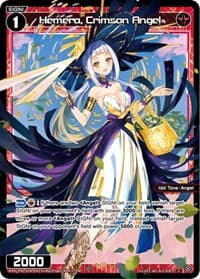 Hemera, Crimson Angel (Parallel Foil) - Curiosity Diva - WIXOSS card