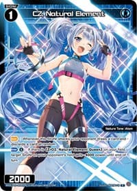 CZ, Natural Element (Parallel Foil) - Curiosity Diva - WIXOSS card