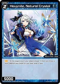 Hauynite, Natural Crystal - Curiosity Diva - WIXOSS card