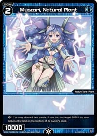 Mucsari, Natural Plant - Curiosity Diva - WIXOSS card
