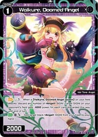 Walkure, Doomed Angel (Parallel Foil) - Curiosity Diva - WIXOSS card