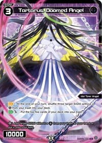 Tartarus, Doomed Angel (Parallel Foil) - Curiosity Diva - WIXOSS card