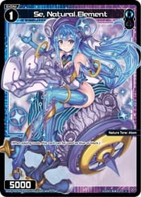 Se, Natural Element (Parallel Foil) - Curiosity Diva - WIXOSS card