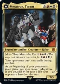 Megatron, Tyrant - Universes Beyond: Transformers - Magic: The Gathering card