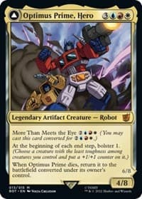 Optimus Prime, Hero - Universes Beyond: Transformers - Magic: The Gathering card