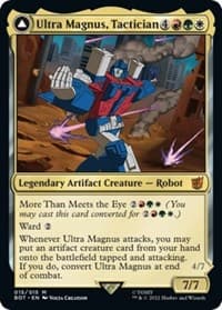 Ultra Magnus, Tactician - Universes Beyond: Transformers - Magic: The Gathering card