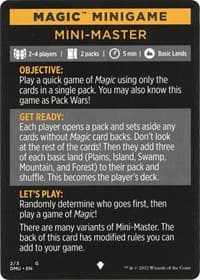 Magic Minigame: Mini-Master - Dominaria United - Magic: The Gathering card