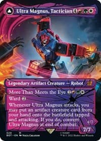 Ultra Magnus, Tactician (Shattered Glass) - Universes Beyond: Transformers - Magic: The Gathering card