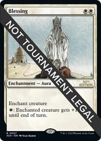 Blessing - 30th Anniversary Edition - Magic: The Gathering card