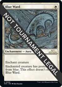 Blue Ward - 30th Anniversary Edition - Magic: The Gathering card