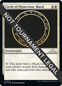 Circle of Protection: Black - 30th Anniversary Edition - Magic: The Gathering card