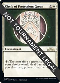 Circle of Protection: Green - 30th Anniversary Edition - Magic: The Gathering card