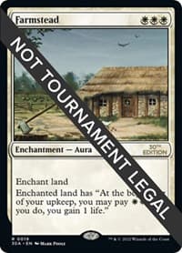Farmstead - 30th Anniversary Edition - Magic: The Gathering card