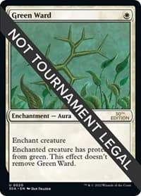 Green Ward - 30th Anniversary Edition - Magic: The Gathering card