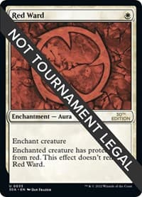 Red Ward - 30th Anniversary Edition - Magic: The Gathering card