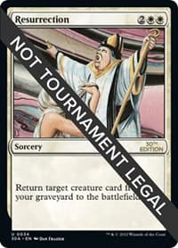 Resurrection - 30th Anniversary Edition - Magic: The Gathering card