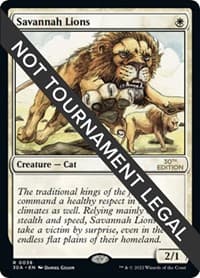 Savannah Lions - 30th Anniversary Edition - Magic: The Gathering card