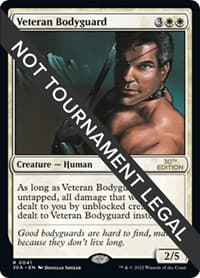 Veteran Bodyguard - 30th Anniversary Edition - Magic: The Gathering card