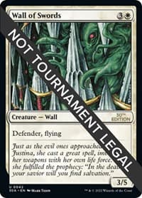 Wall of Swords - 30th Anniversary Edition - Magic: The Gathering card