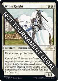 White Knight - 30th Anniversary Edition - Magic: The Gathering card