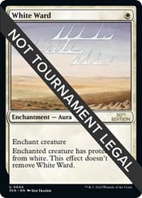 White Ward - 30th Anniversary Edition - Magic: The Gathering card