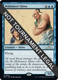Mahamoti Djinn - 30th Anniversary Edition - Magic: The Gathering card
