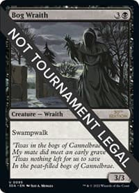 Bog Wraith - 30th Anniversary Edition - Magic: The Gathering card