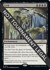 Lich - 30th Anniversary Edition - Magic: The Gathering card