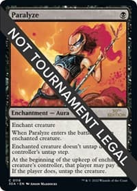 Paralyze - 30th Anniversary Edition - Magic: The Gathering card