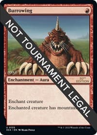 Burrowing - 30th Anniversary Edition - Magic: The Gathering card