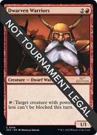 Dwarven Warriors - 30th Anniversary Edition - Magic: The Gathering card
